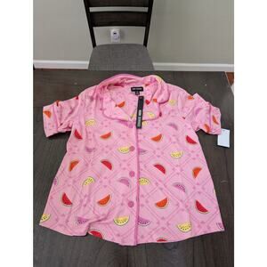 NWT Room Service Arizona Short Knit Pj Set In Slice Of Summer -  size XS